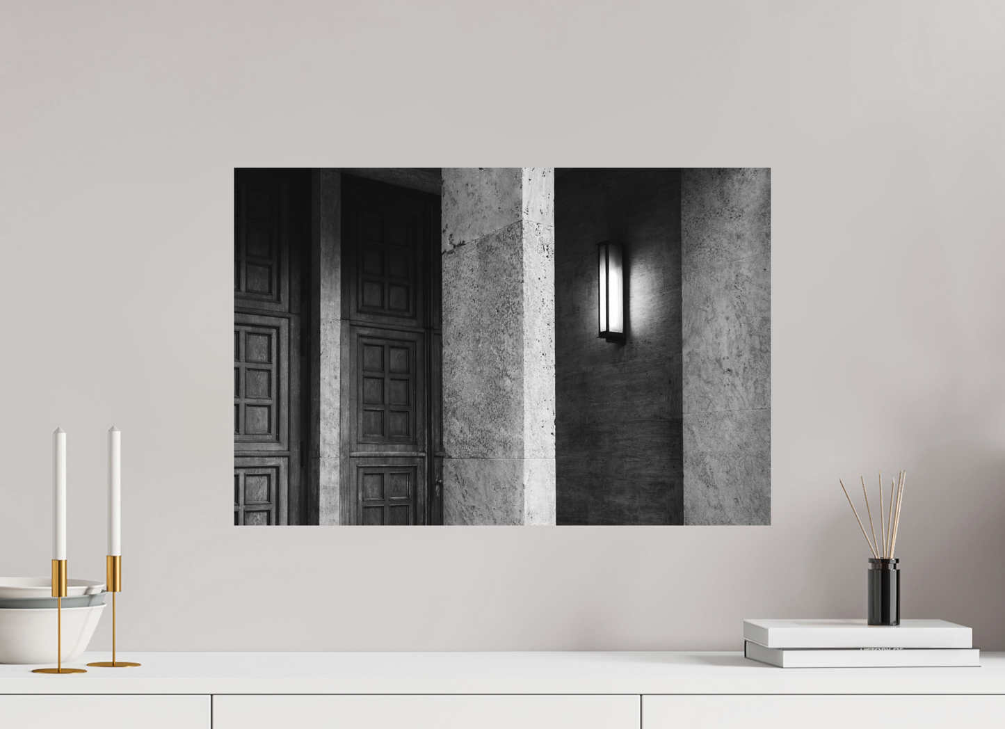 60 x 40 cm, Ilford on Aluminium Beacon - Schwarzweiß-Fotokunst - Hochwertiger Abzug in Galeriequalität