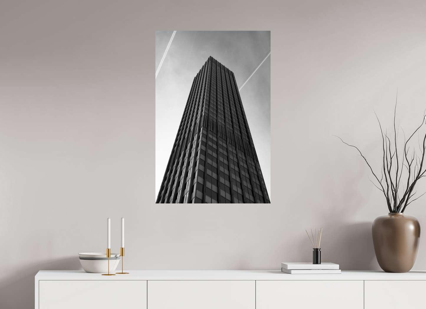 Escort - Schwarzweiß-Architekturotografie - Hochwertiger Abzug in Galeriequalität