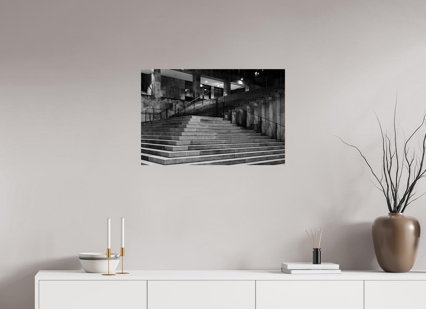Fold - Schwarzweiß-Architekturfotografie - Hochwertiger Abzug in Galeriequalität