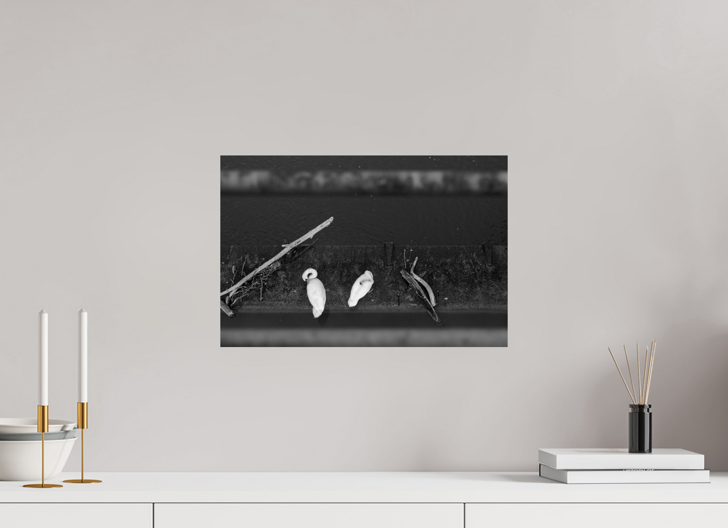 45 x 30 cm, Baryta Photo Print Bond - Schwarzweiß-Fotografie - Hochwertiger Abzug in Galeriequalität