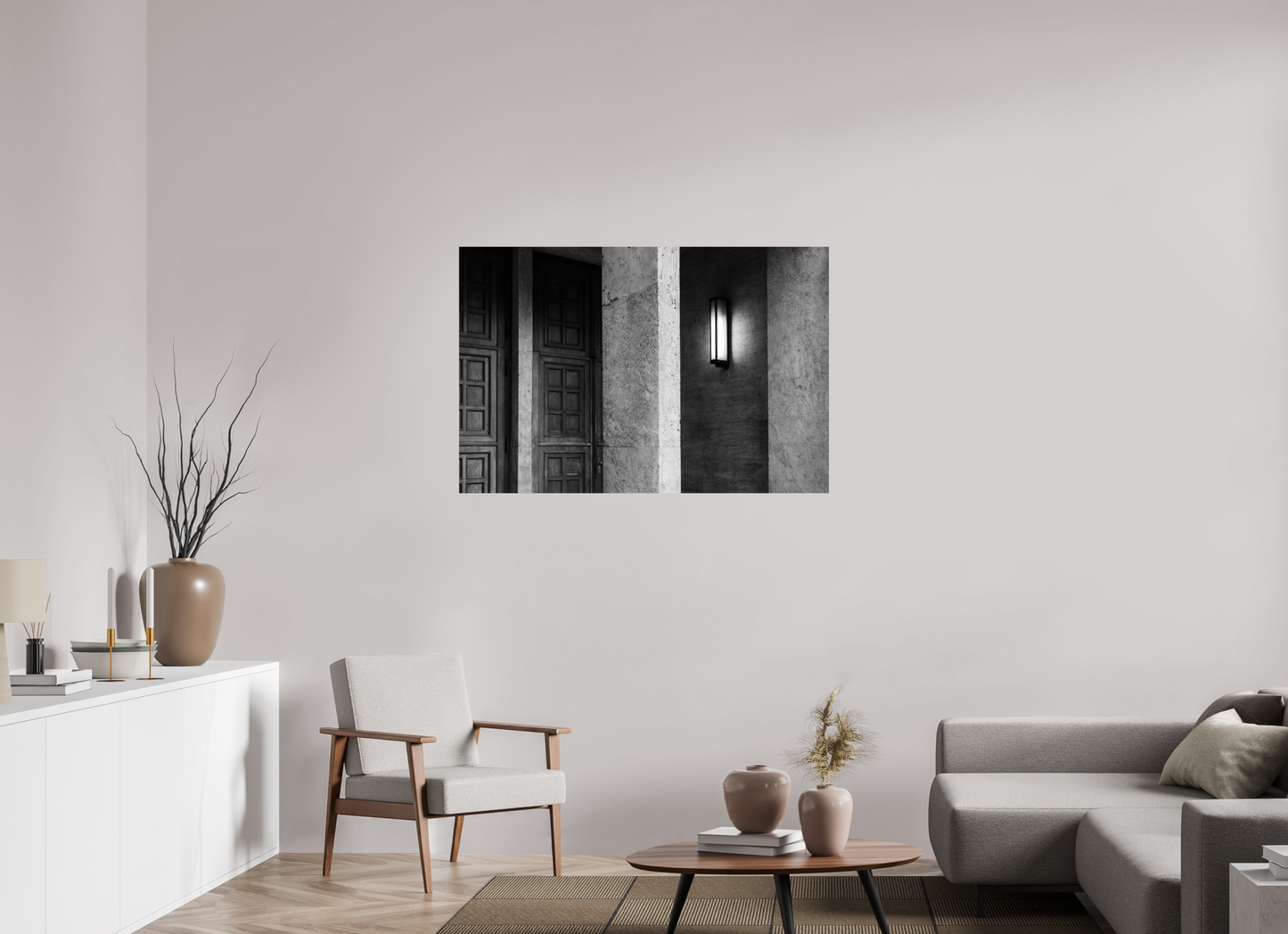 120 x 80 cm, Ilford Photo Print Beacon - Schwarzweiß-Fotokunst - Hochwertiger Abzug in Galeriequalität