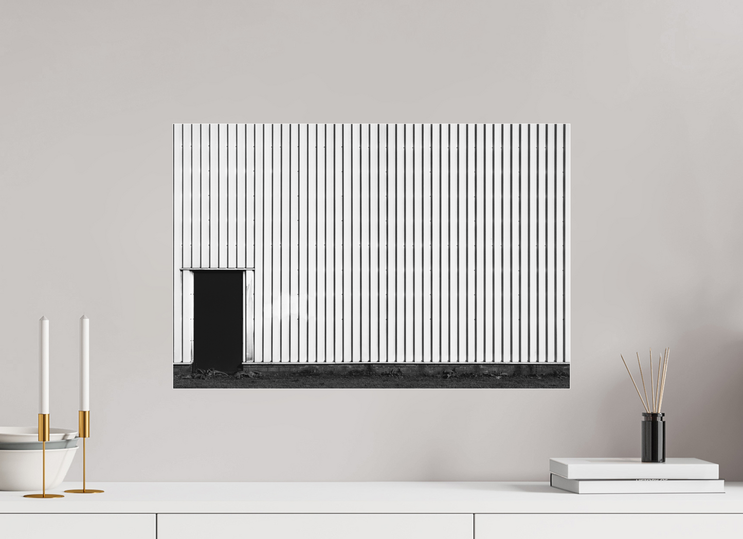 Disobedience - Minimalistische Schwarzweiß-Fotografie - Hochwertiger Abzug in Galeriequalität