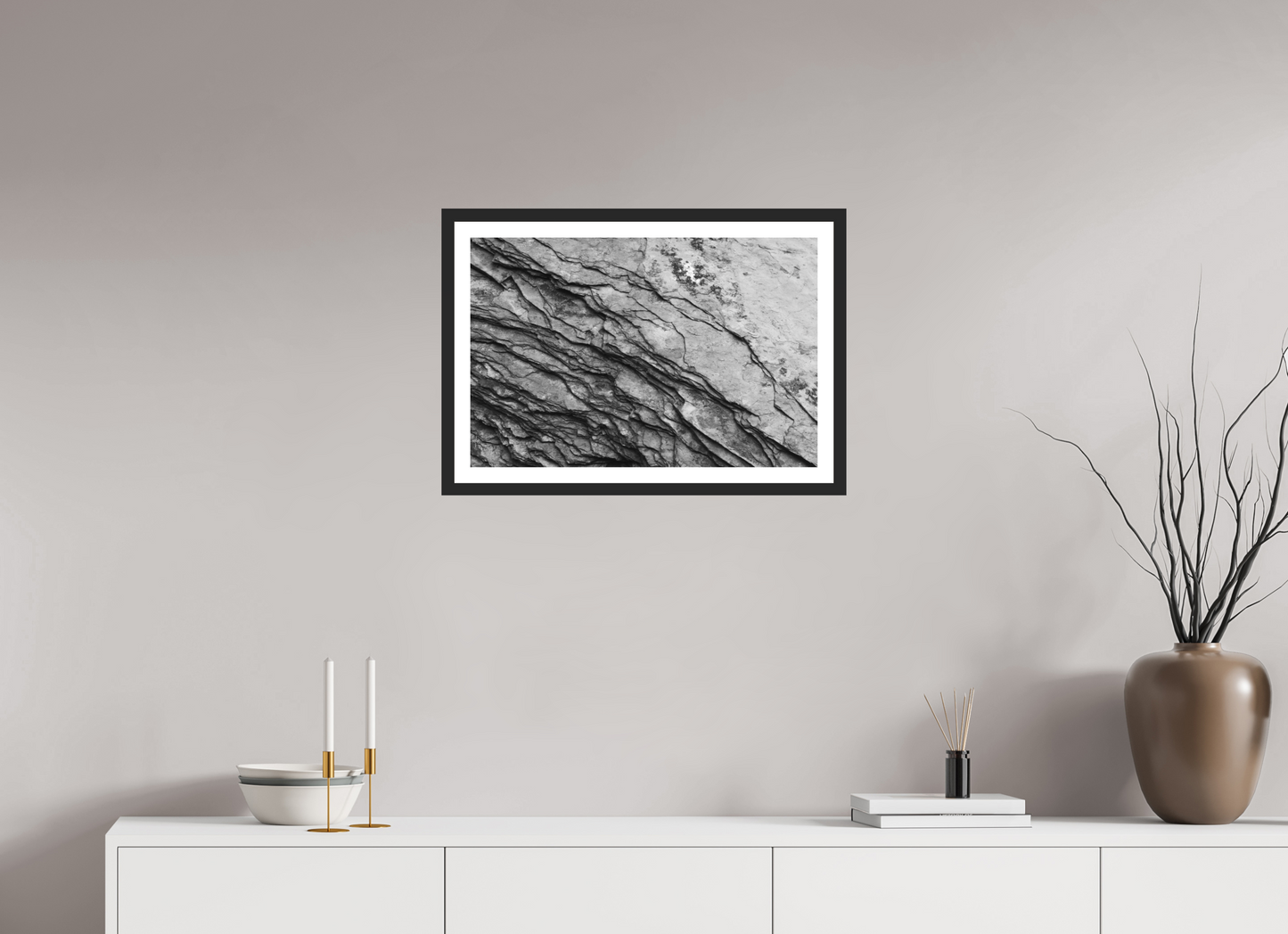 Crust - Schwarzweiß-Fotografie, Naheinstellung - Hochwertiger Abzug in Galeriequalität