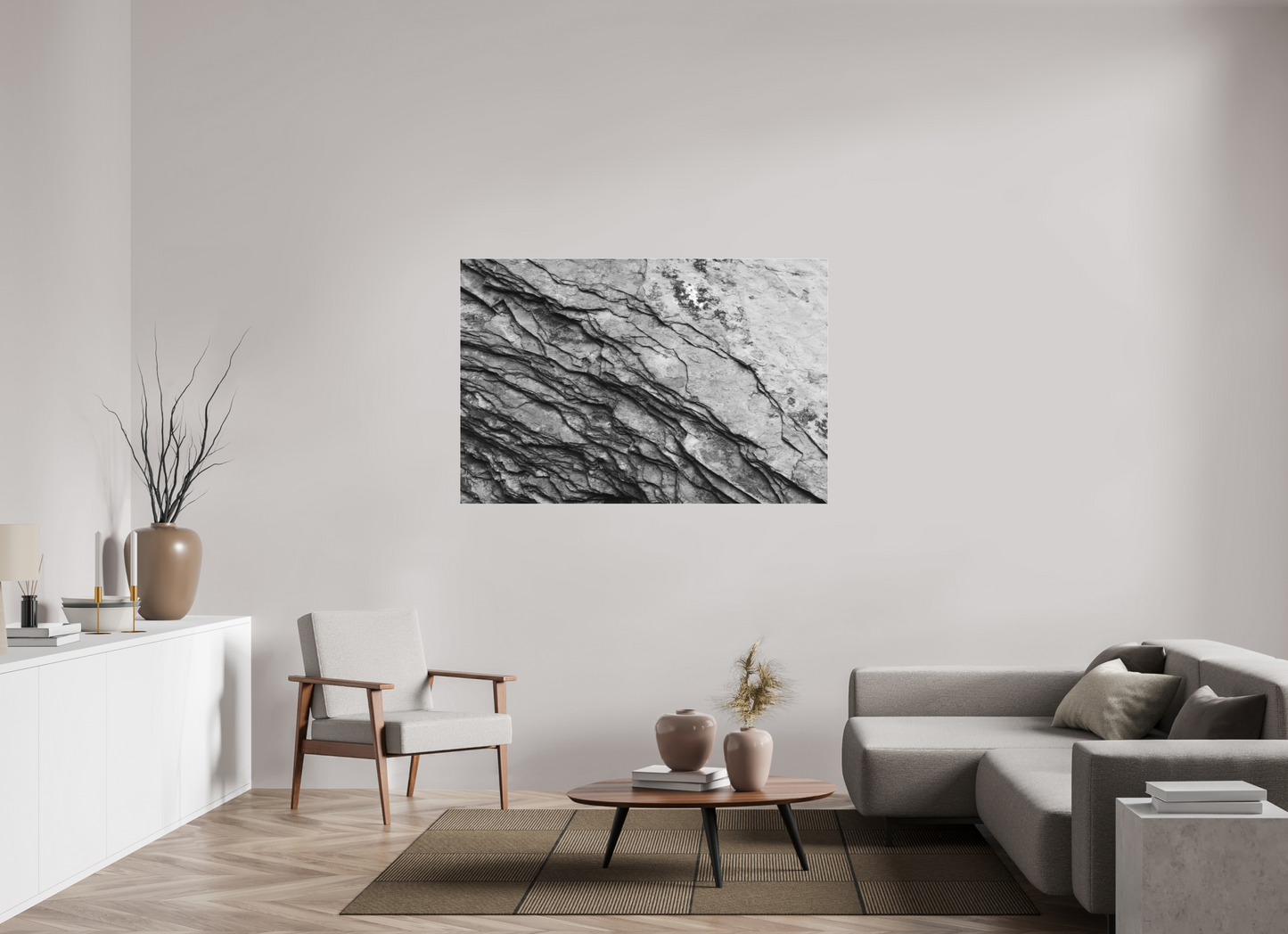 Crust - Schwarzweiß-Fotografie, Naheinstellung - Hochwertiger Abzug in Galeriequalität
