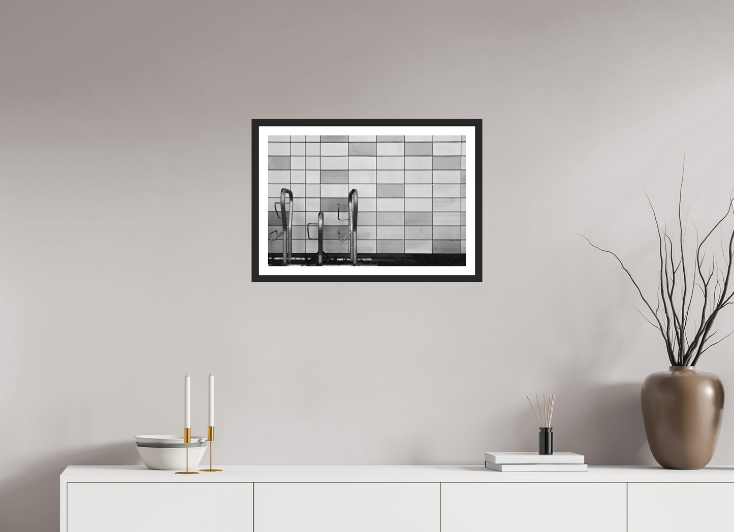 Trident - Schwarzweiß-Fotografie - Hochwertiger Abzug in Galeriequalität