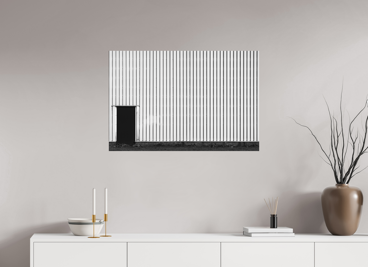 Disobedience - Minimalistische Schwarzweiß-Fotografie - Hochwertiger Abzug in Galeriequalität