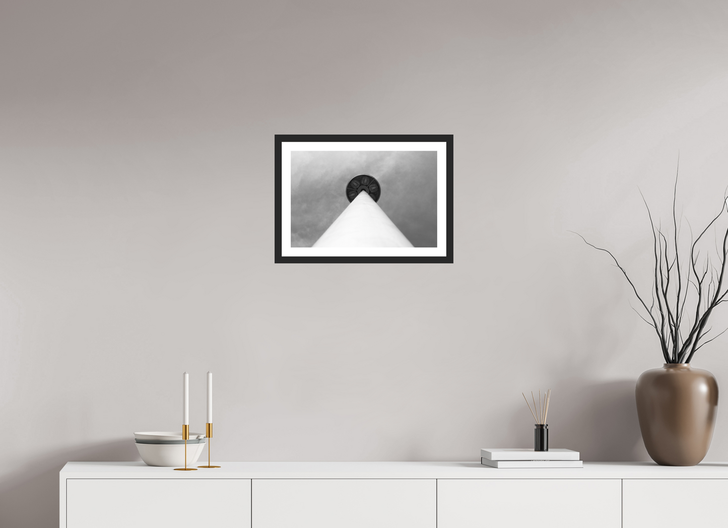 Nail - Abstrakte Schwarzweiß-Fotografie, Naheinstellung - Hochwertiger Abzug in Galeriequalität