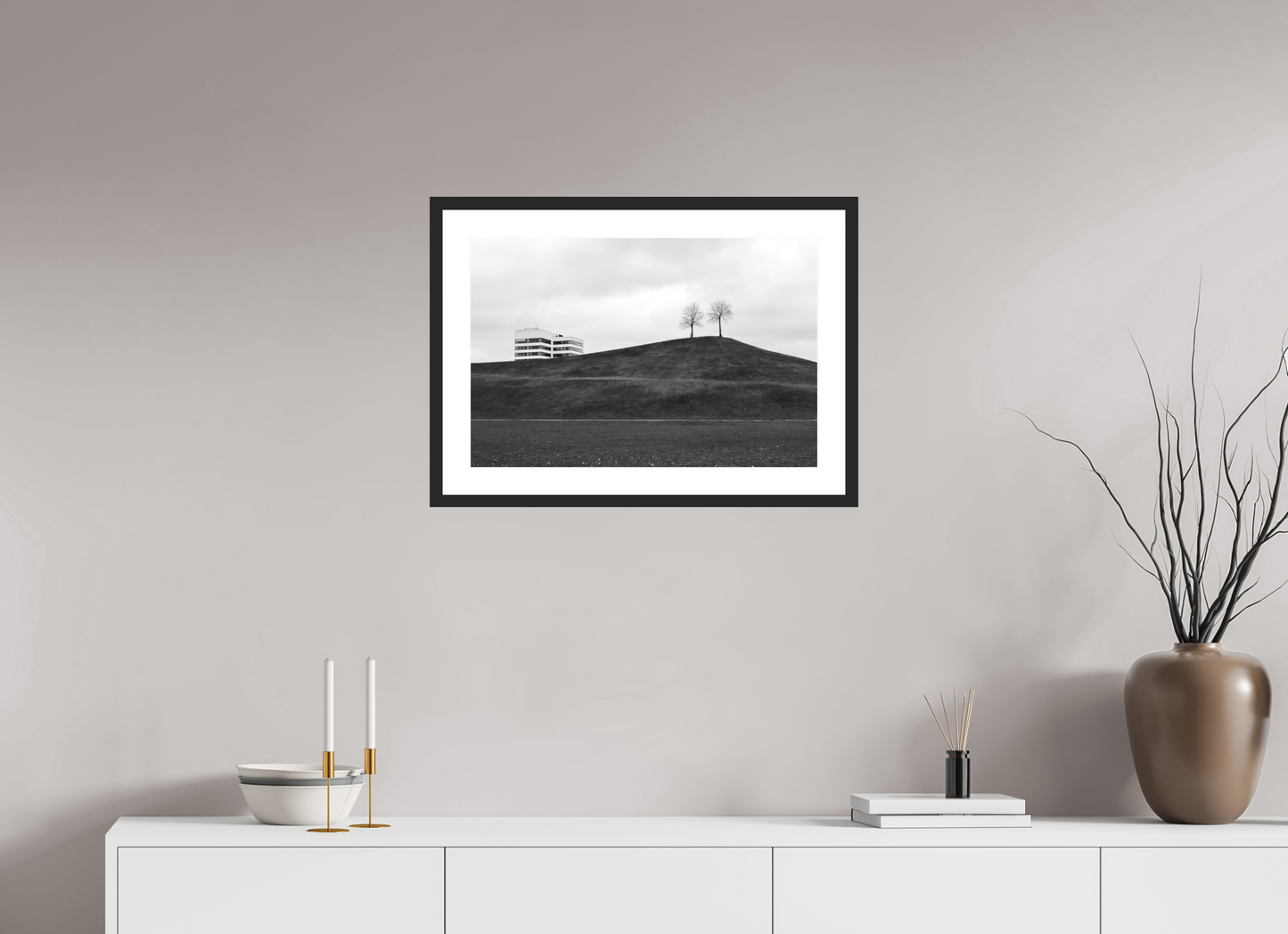 Wave - Schwarzweiß-Fotografie - Hochwertiger Abzug in Galeriequalität
