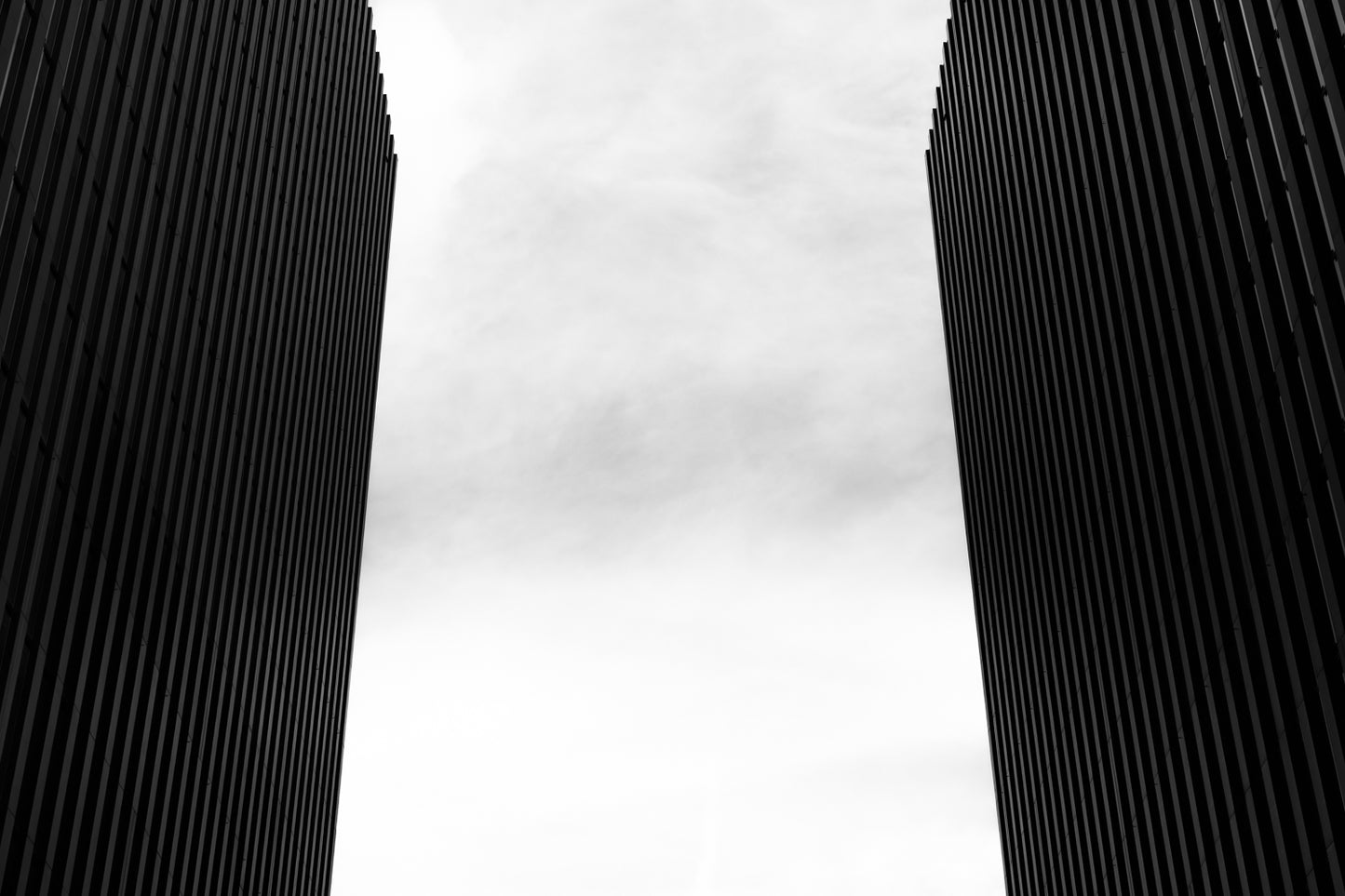 Gate - Minimalistische Schwarzweiß-Architekturfotografie - Instant High-Res Download
