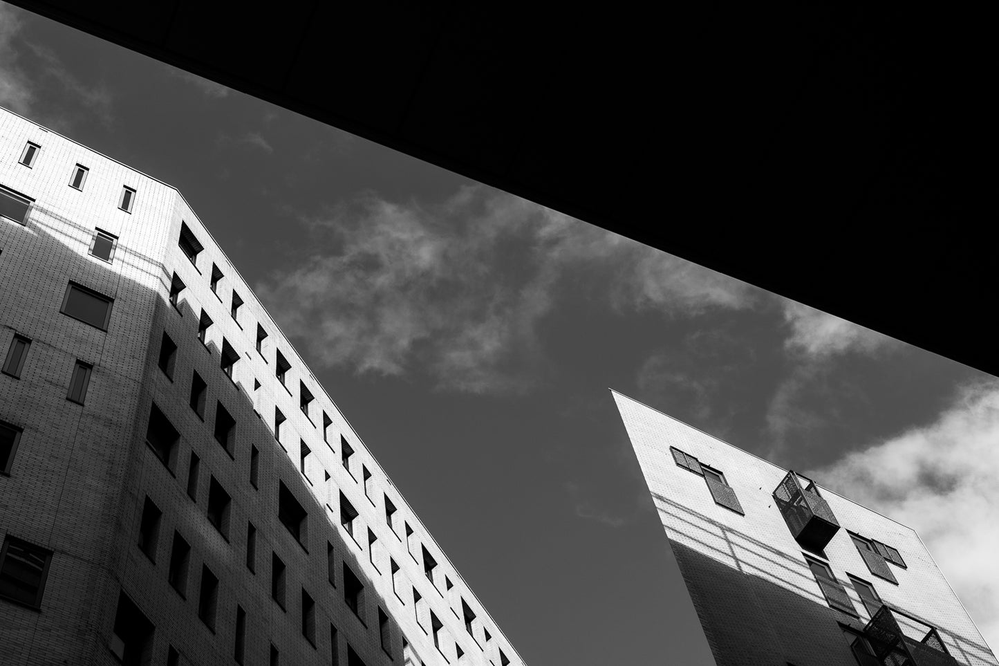 Truncated - Black and White Architectural Photography - Instant High-Res Download