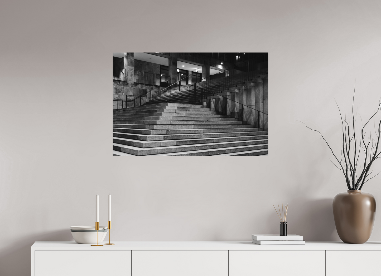 Fold - Schwarzweiß-Architekturfotografie - Hochwertiger Abzug in Galeriequalität