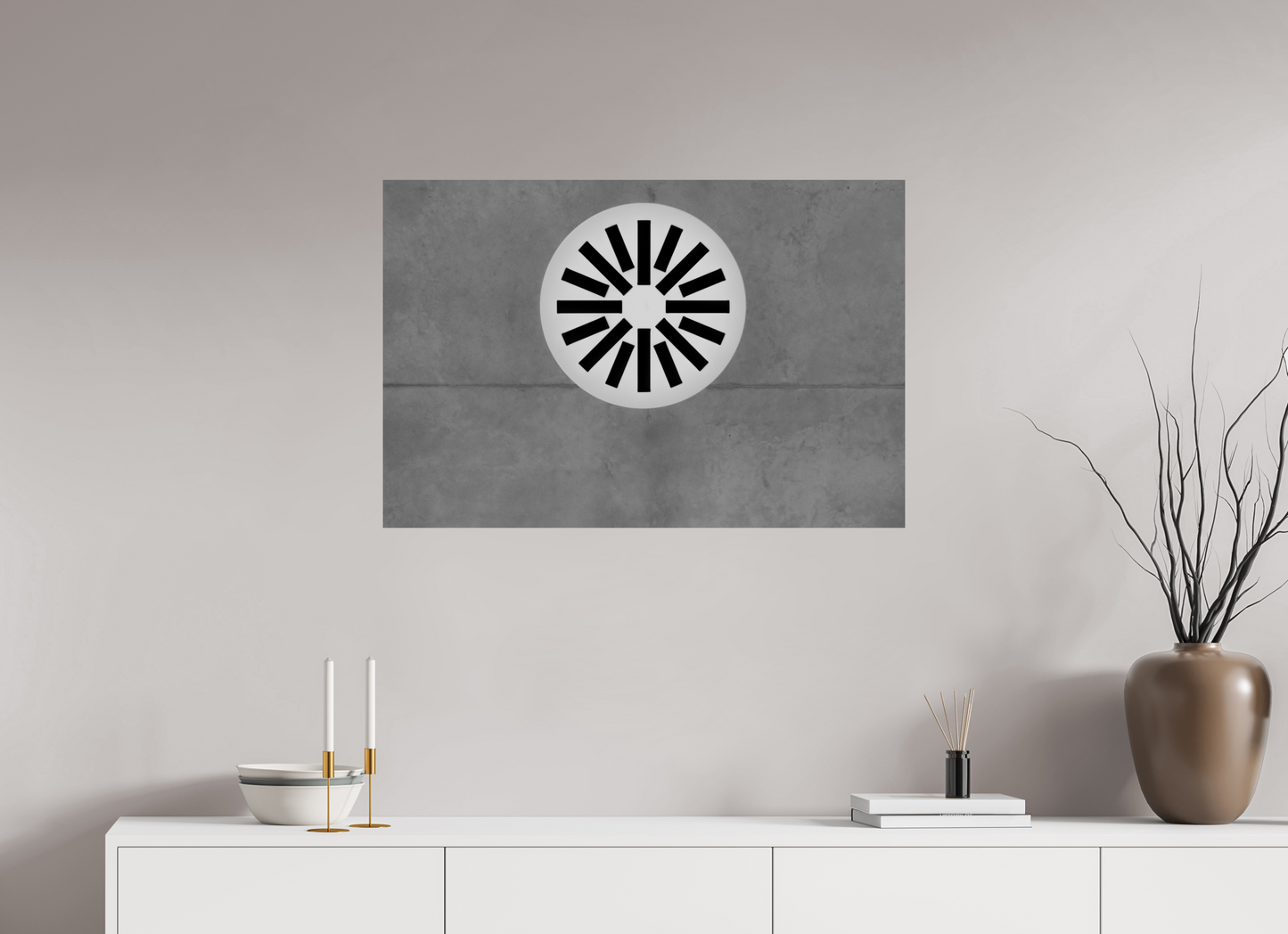 Breathe - Minimalistische Schwarzweiß-Fotografie, Nahaufnahme - Hochwertiger Abzug in Galeriequalität
