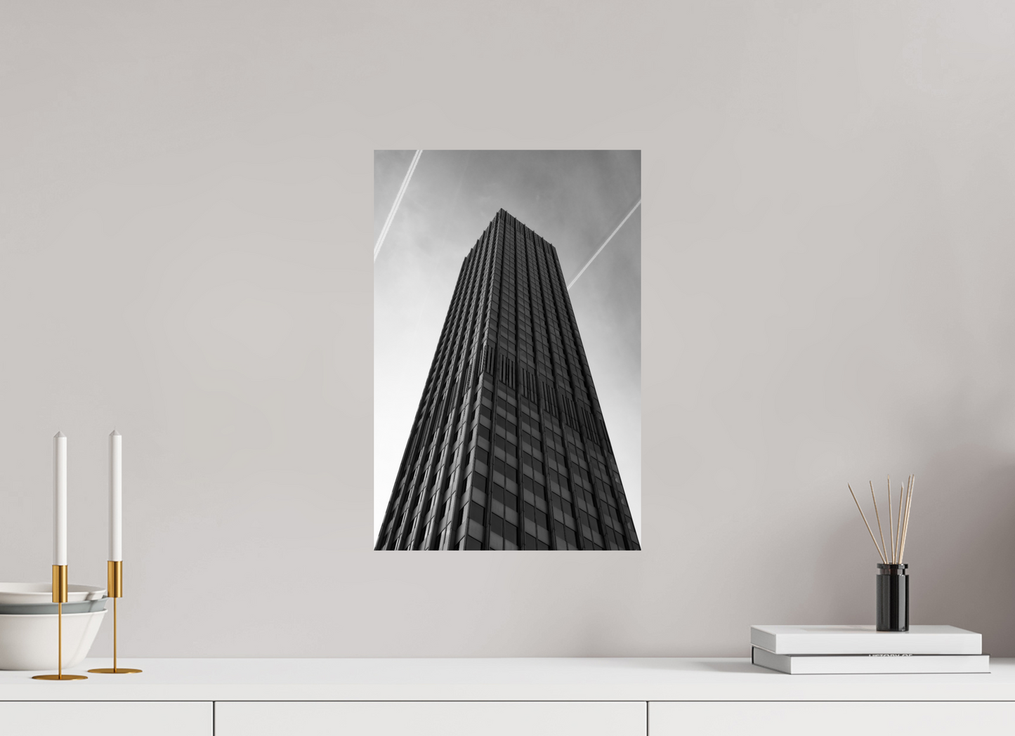 Escort - Schwarzweiß-Architekturotografie - Hochwertiger Abzug in Galeriequalität