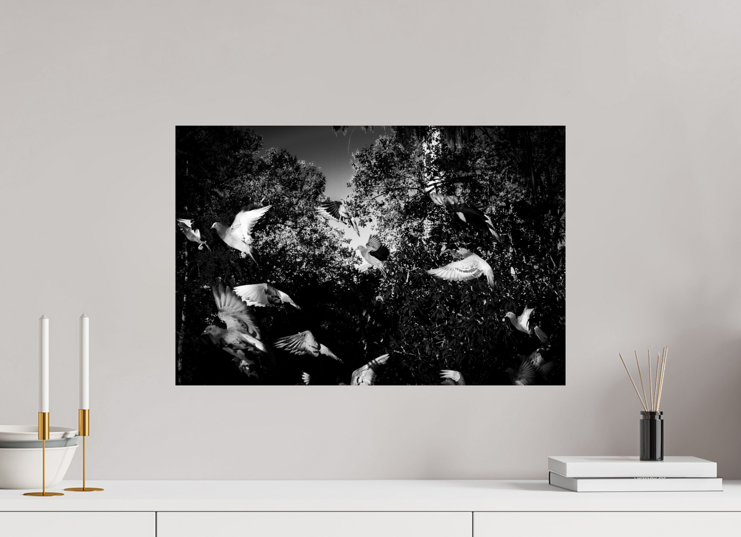 Poultry - Schwarzweiß-Tierfotografie - Hochwertiger Abzug in Galeriequalität