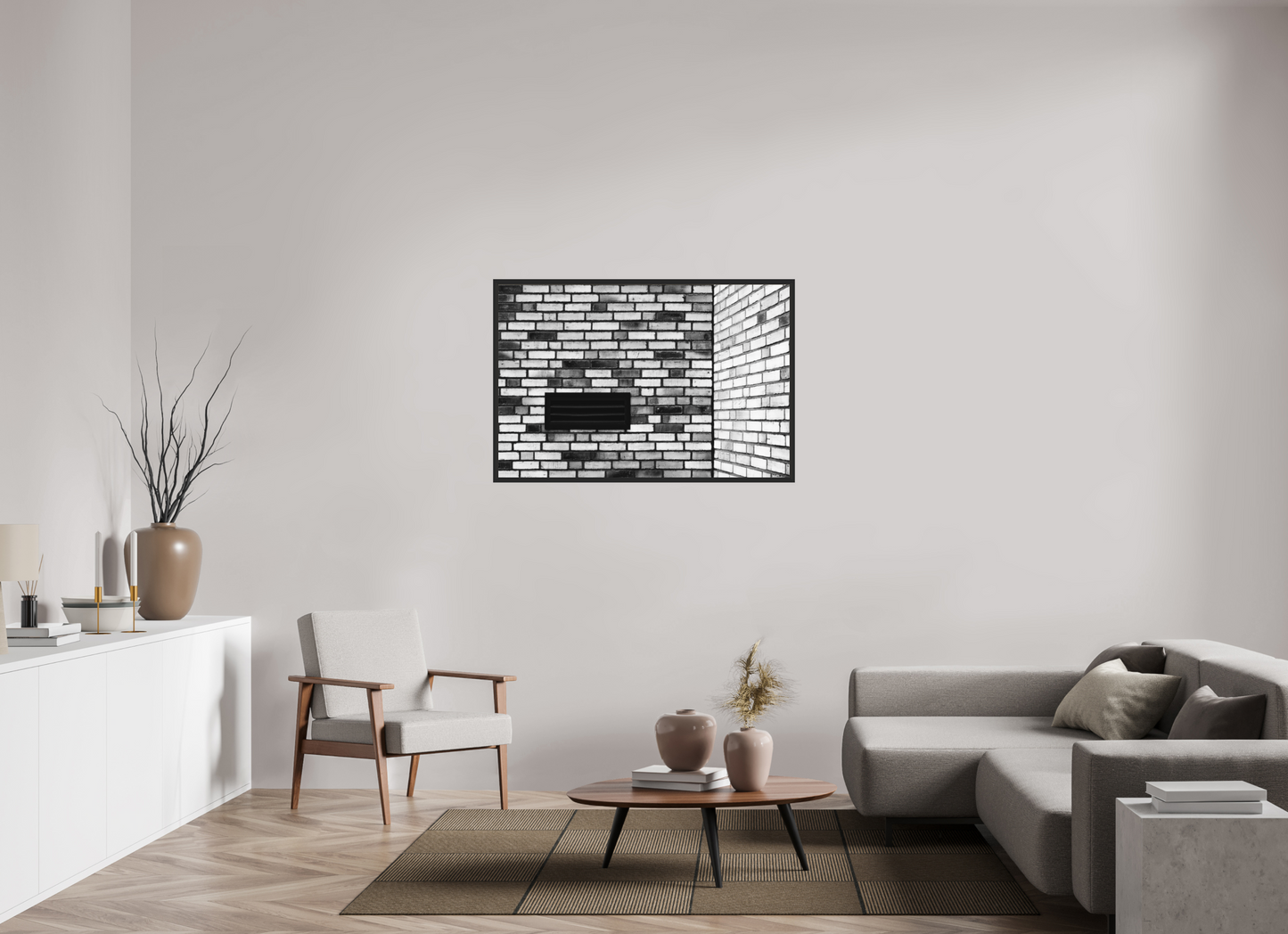 Black Box - Schwarzweiß-Architekturfotografie, Naheinstellung - Hochwertiger Abzug in Galeriequalität