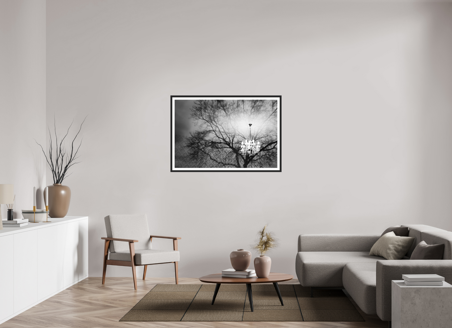 Illusion - Abstrakte Schwarzweiß-Fotografie - Hochwertiger Abzug in Galeriequalität