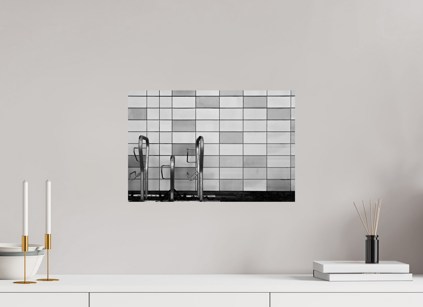 Trident - Schwarzweiß-Fotografie - Hochwertiger Abzug in Galeriequalität