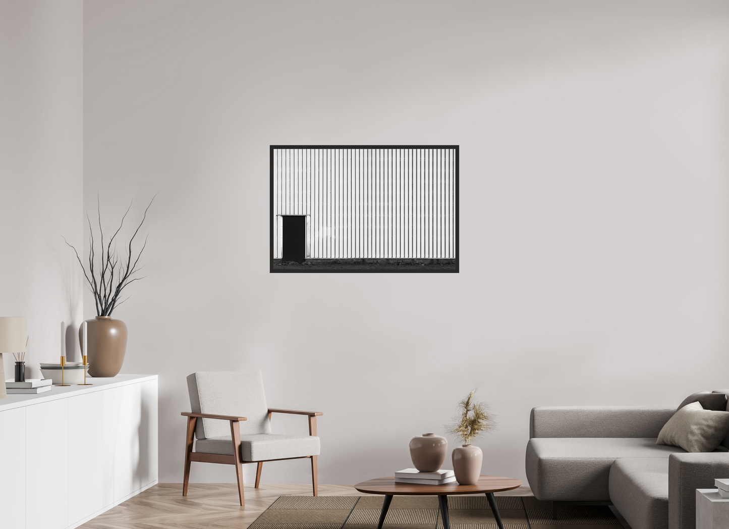 Disobedience - Minimalistische Schwarzweiß-Fotografie - Hochwertiger Abzug in Galeriequalität