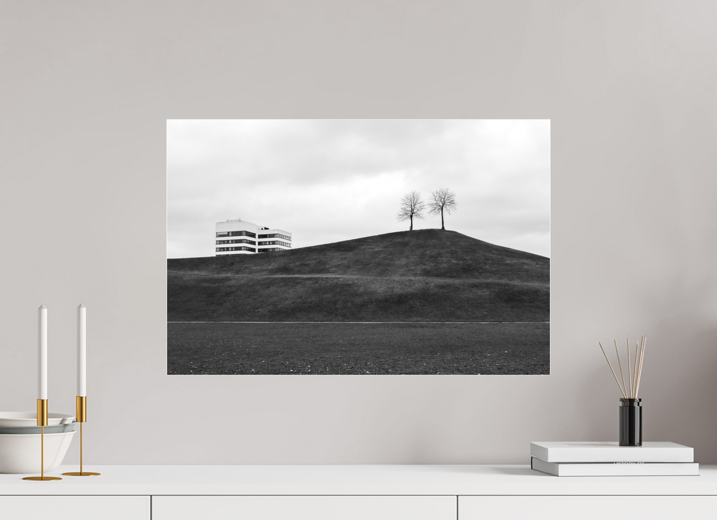 Wave - Schwarzweiß-Fotografie - Hochwertiger Abzug in Galeriequalität