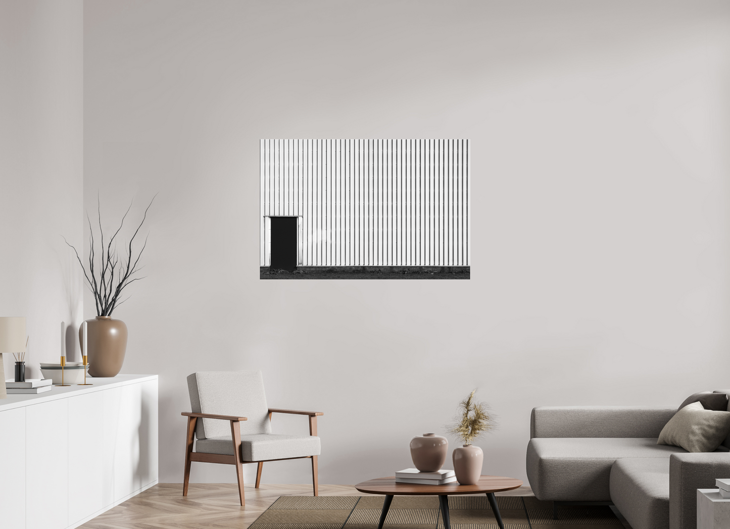 Disobedience - Minimalistische Schwarzweiß-Fotografie - Hochwertiger Abzug in Galeriequalität