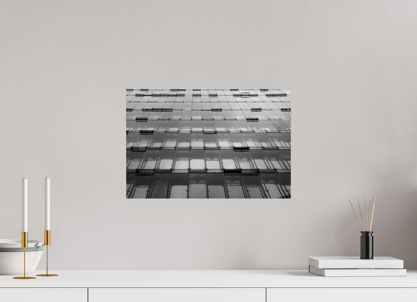 Airbrakes - Schwarzweiß-Architekturfotografie - Hochwertiger Abzug in Galeriequalität