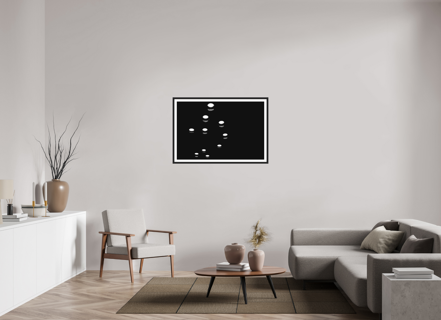 Fleet - Abstrakte Schwarzweiß-Fotografie - Hochwertiger Abzug in Galeriequalität