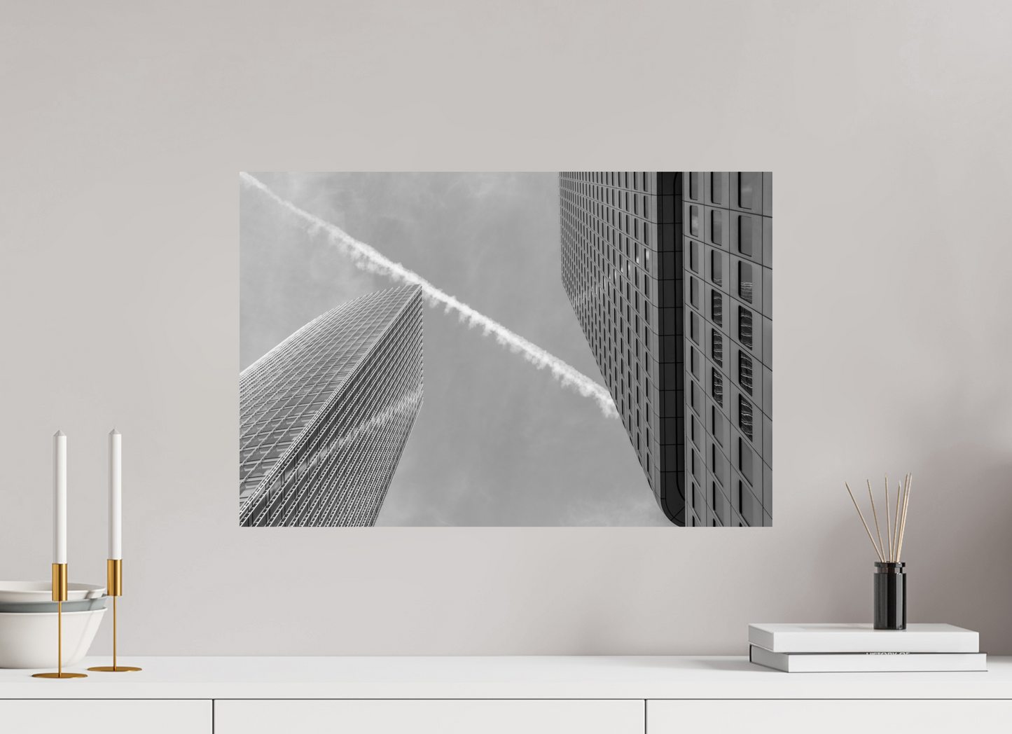 60 x 40 cm, Baryta Photo Print X-Con - Schwarzweiß-Architekturfotografie - Hochwertiger Abzug in Galeriequalität