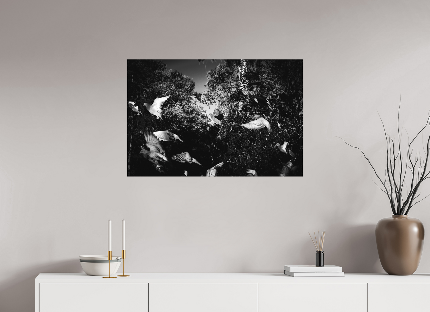 Poultry - Schwarzweiß-Tierfotografie - Hochwertiger Abzug in Galeriequalität