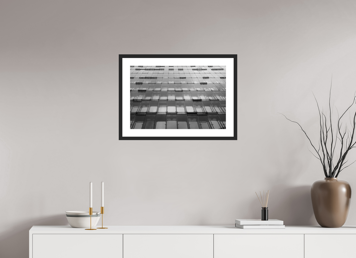 Airbrakes - Schwarzweiß-Architekturfotografie - Hochwertiger Abzug in Galeriequalität