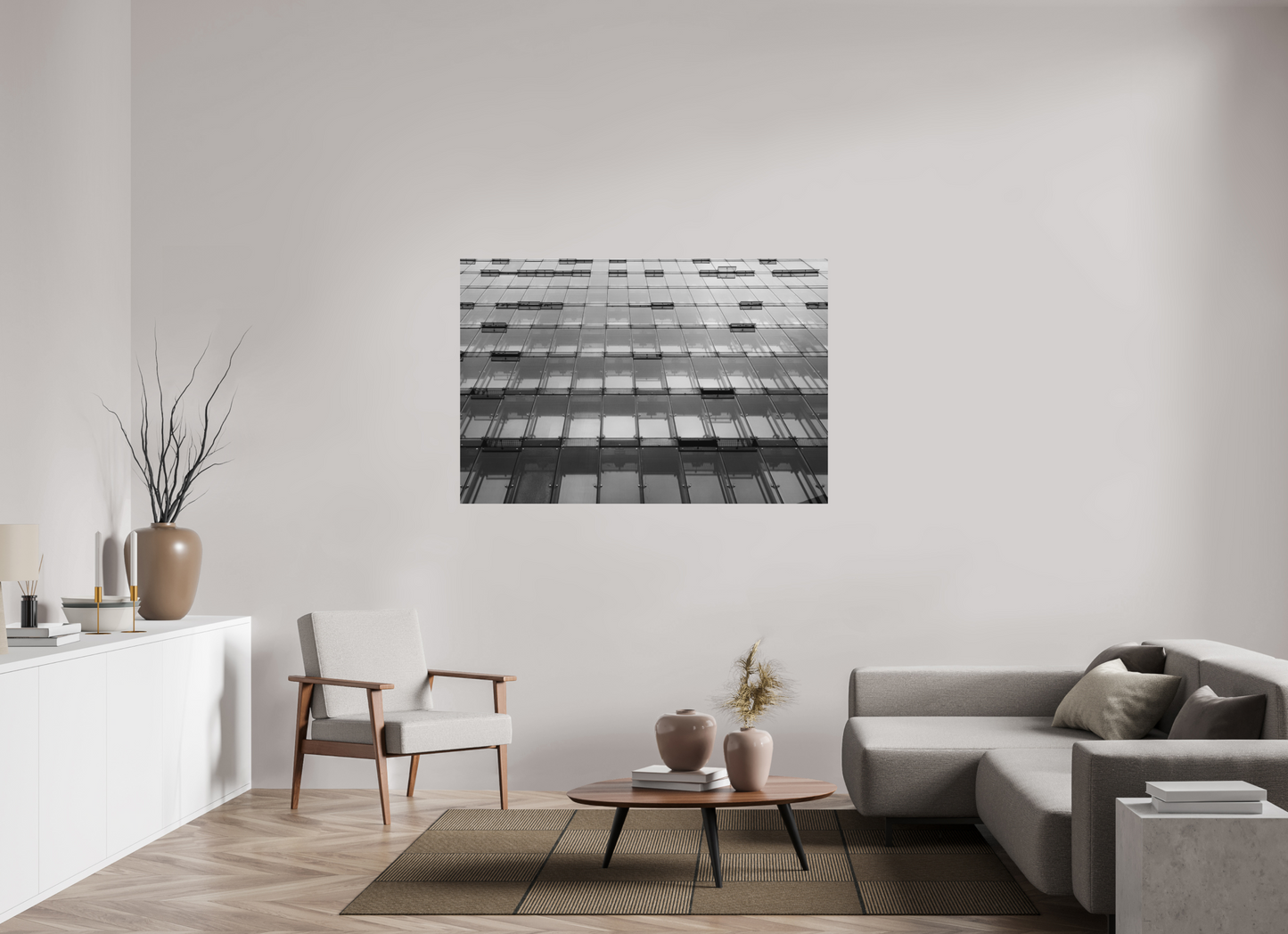 Airbrakes - Schwarzweiß-Architekturfotografie - Hochwertiger Abzug in Galeriequalität