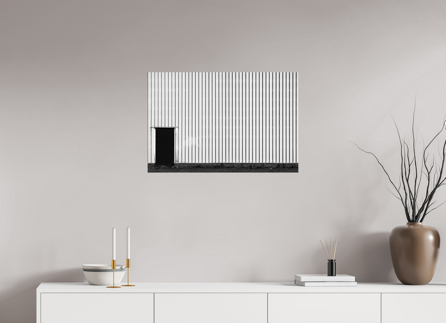 Disobedience - Minimalistische Schwarzweiß-Fotografie - Hochwertiger Abzug in Galeriequalität