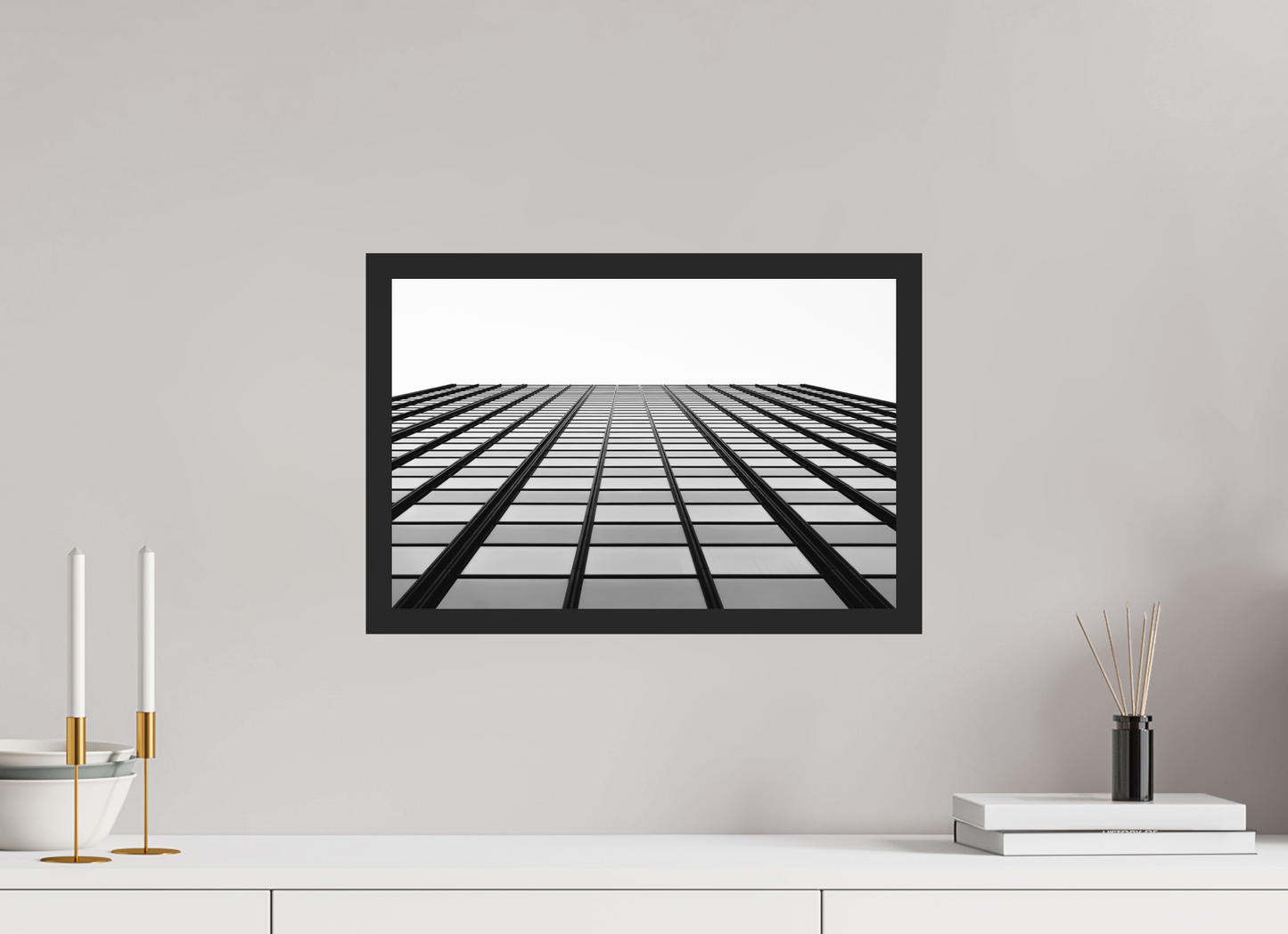 Grid III - Schwarzweiß-Architekturfotografie - Hochwertiger Abzug in Galeriequalität