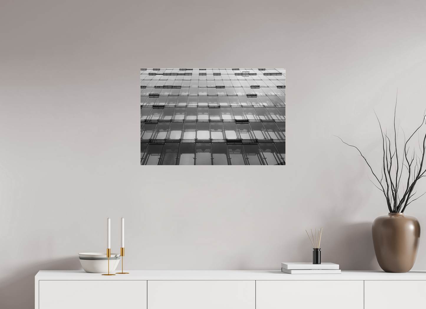 Airbrakes - Schwarzweiß-Architekturfotografie - Hochwertiger Abzug in Galeriequalität