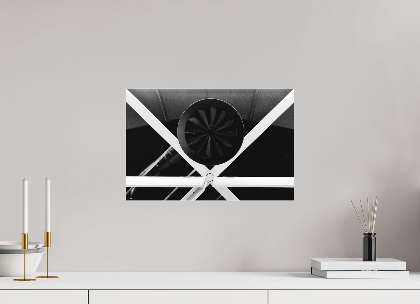 Breathe II - Abstrakte Schwarzweiß-Fotografie, Naheinstellung - Hochwertiger Abzug in Galeriequalität