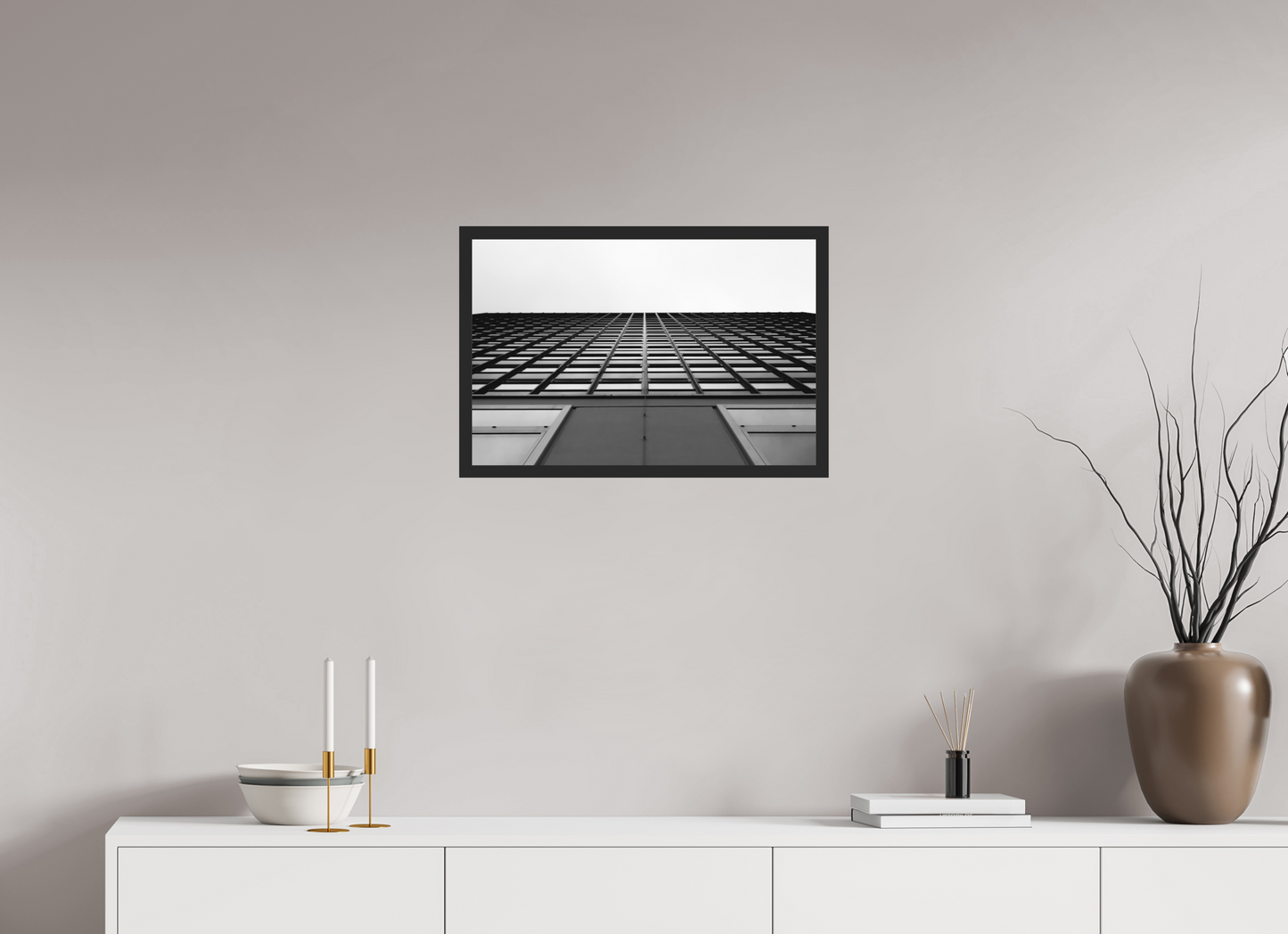 Grid II - Schwarzweiß-Architekturfotografie - Hochwertiger Abzug in Galeriequalität