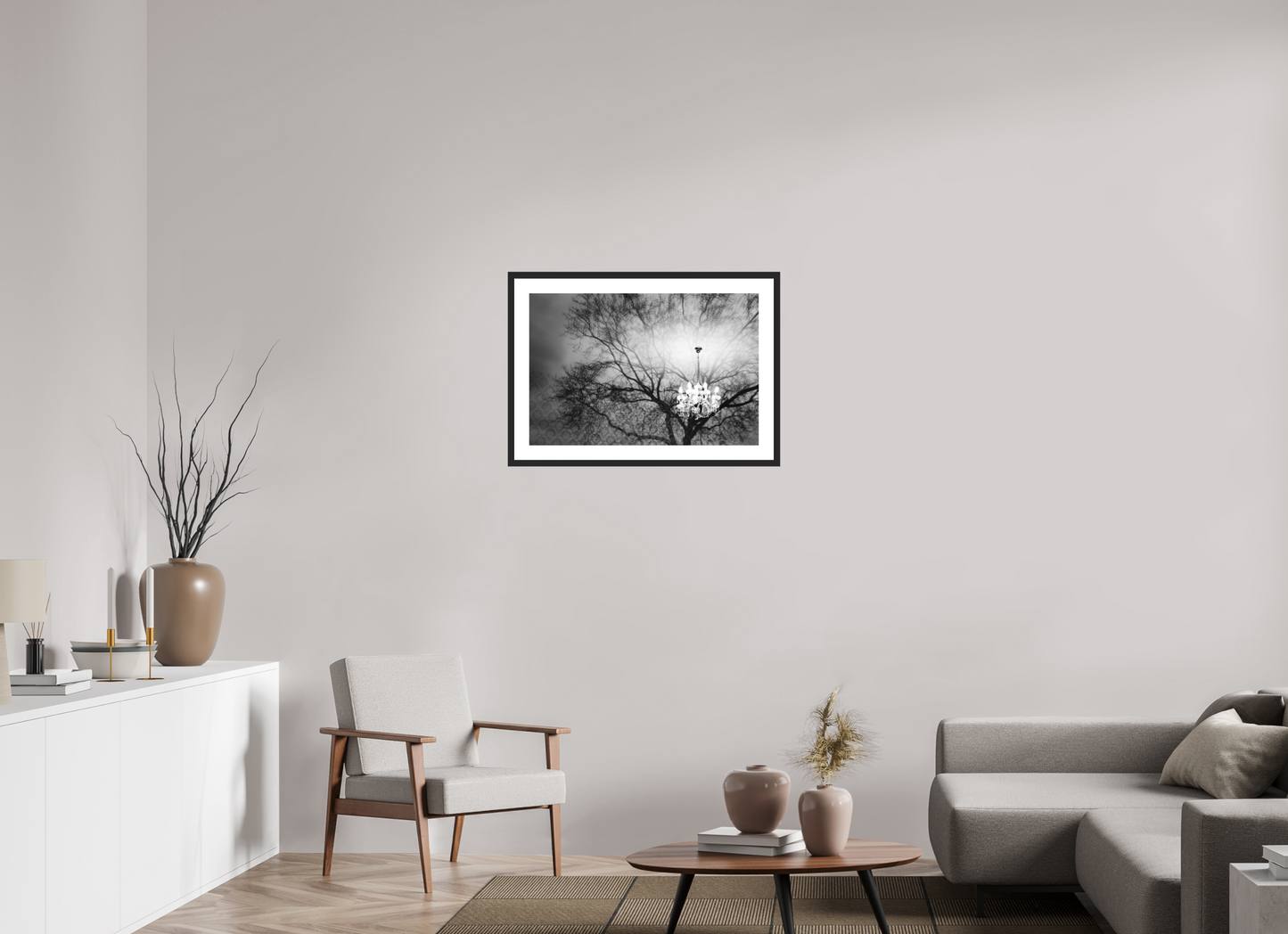 Illusion - Abstrakte Schwarzweiß-Fotografie - Hochwertiger Abzug in Galeriequalität