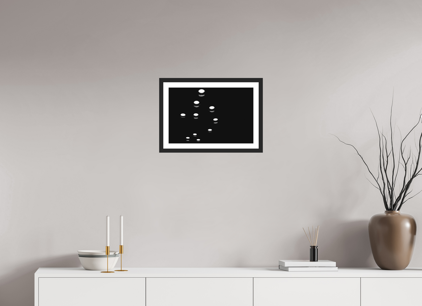 Fleet - Abstrakte Schwarzweiß-Fotografie - Hochwertiger Abzug in Galeriequalität