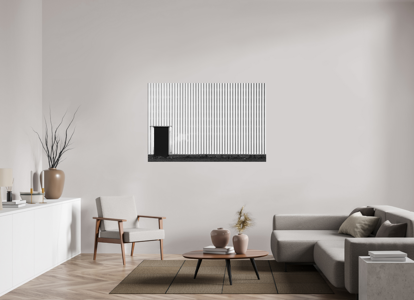Disobedience - Minimalistische Schwarzweiß-Fotografie - Hochwertiger Abzug in Galeriequalität