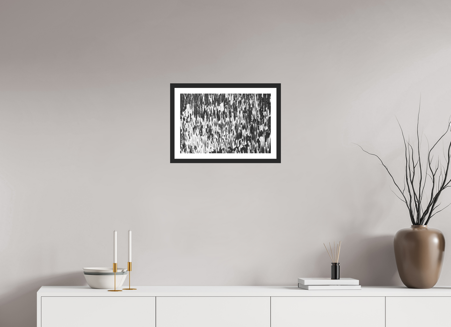 Chipping - Abstrakte Schwarzweiß-Fotografie, Nahaufnahme - Hochwertiger Abzug in Galeriequalität