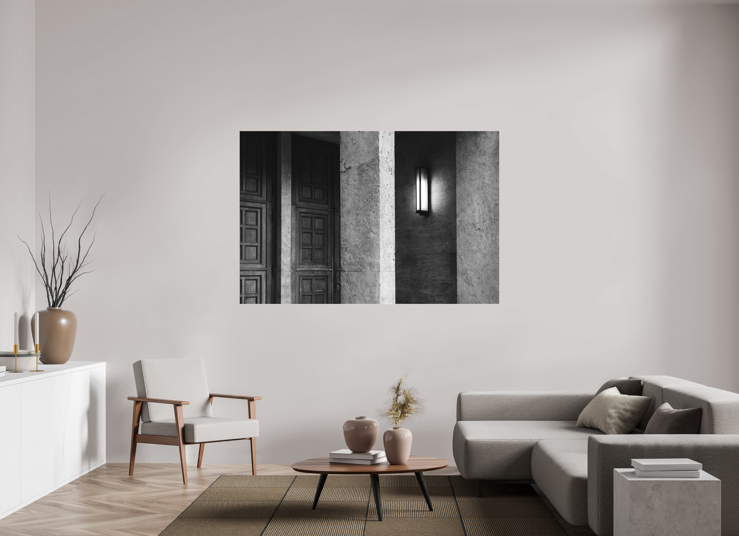 180 x 120 cm, Ilford on Aluminium behind Acrylic Glass Beacon - Schwarzweiß-Fotokunst - Hochwertiger Abzug in Galeriequalität