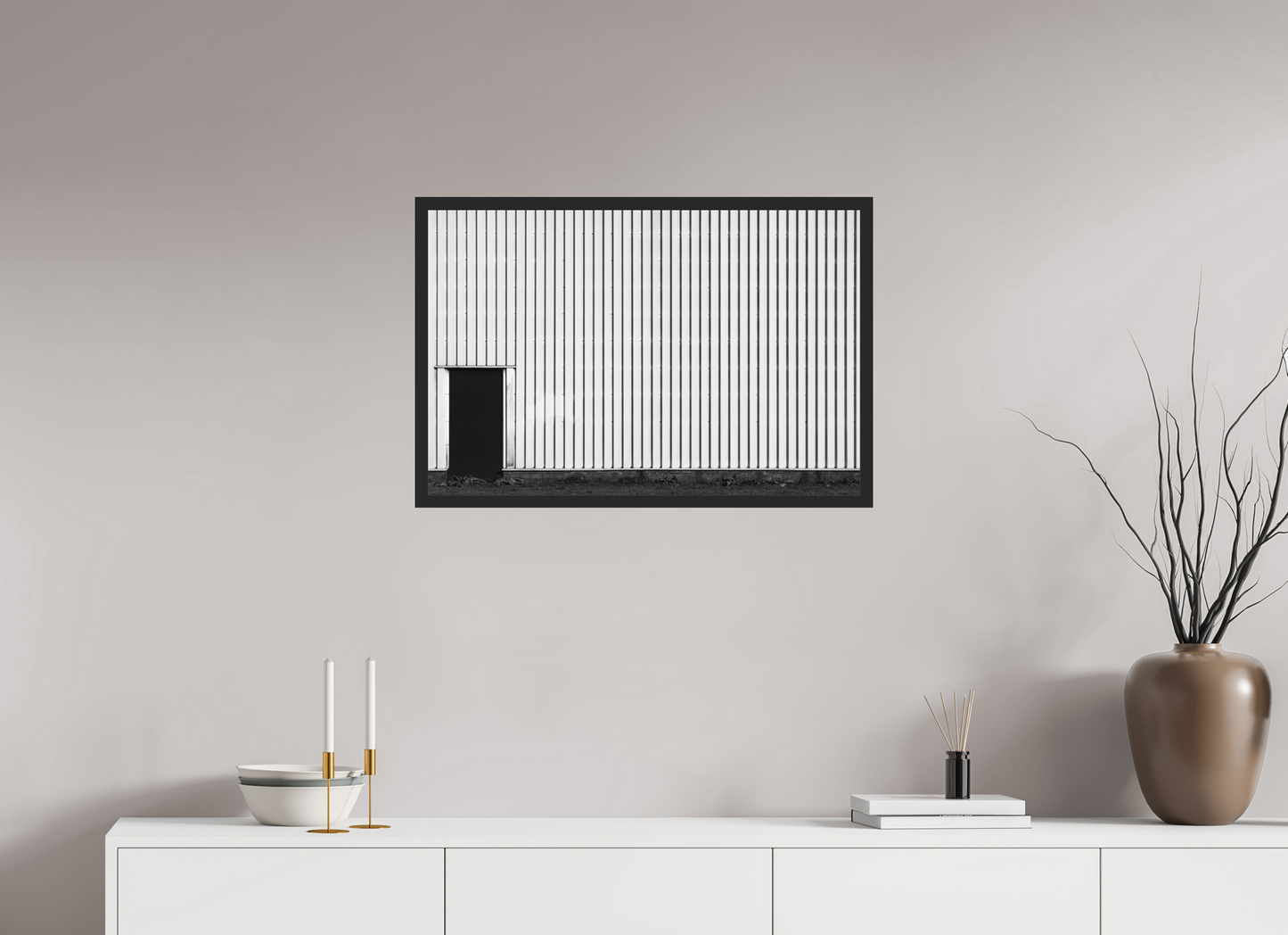 Disobedience - Minimalistische Schwarzweiß-Fotografie - Hochwertiger Abzug in Galeriequalität