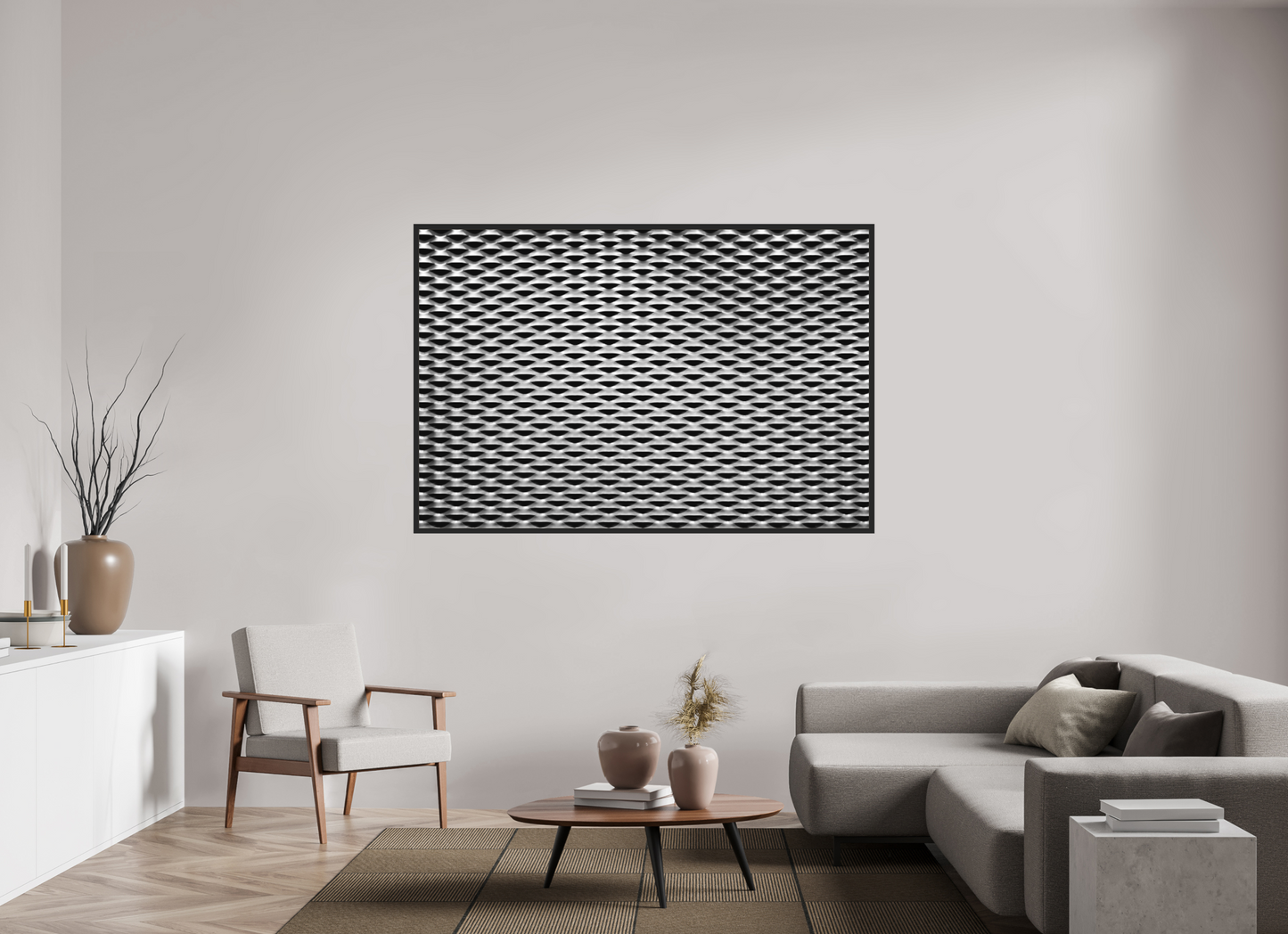Grater II - Abstrakte Schwarzweiß-Fotografie, Naheinstellung - Hochwertiger Abzug in Galeriequalität