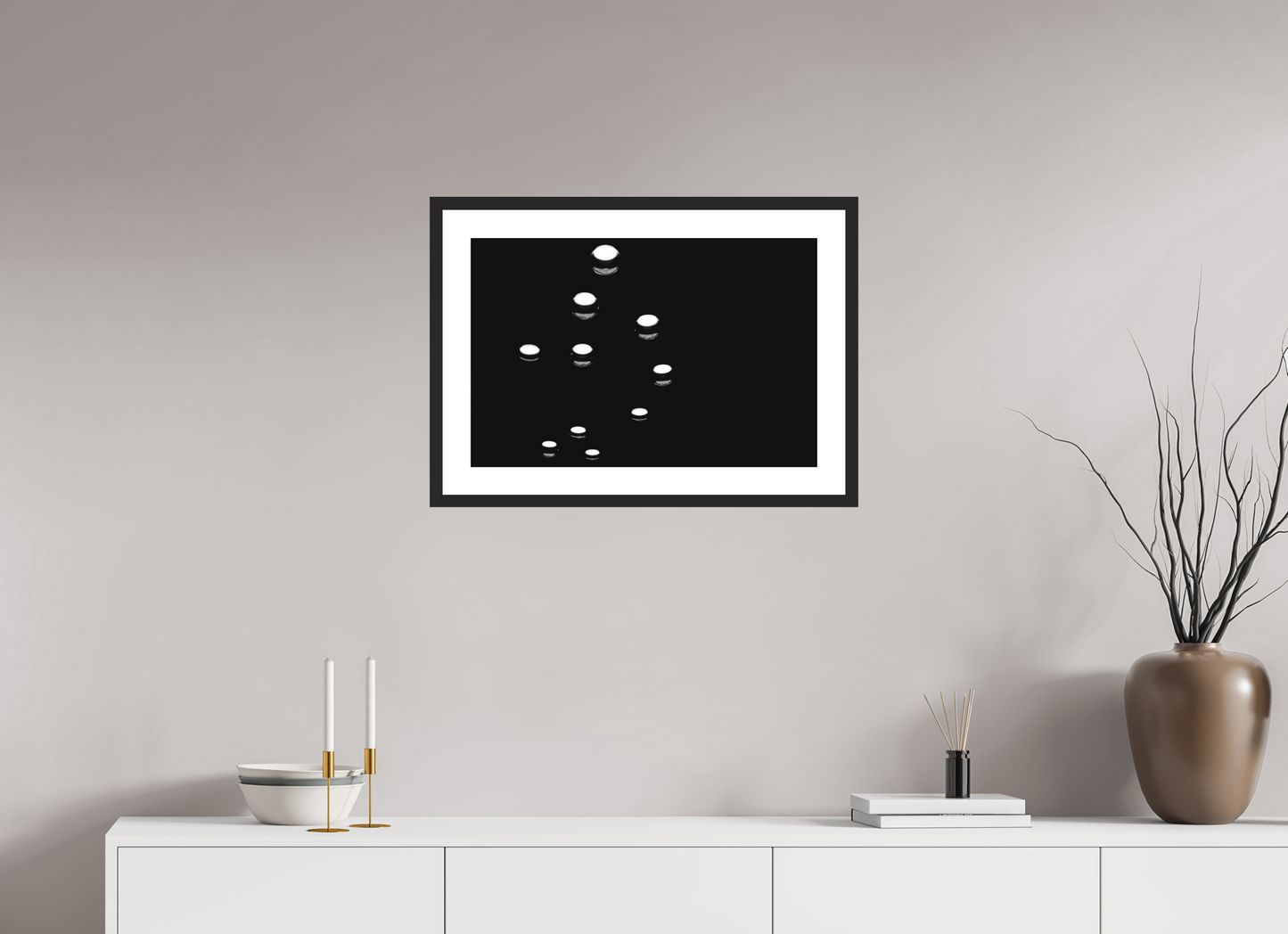 Fleet - Abstrakte Schwarzweiß-Fotografie - Hochwertiger Abzug in Galeriequalität