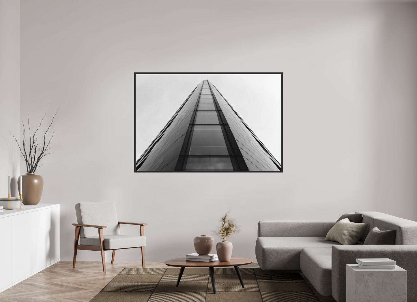 Barrel - Schwarzweiß-Architekturfotografie - Hochwertiger Abzug in Galeriequalität