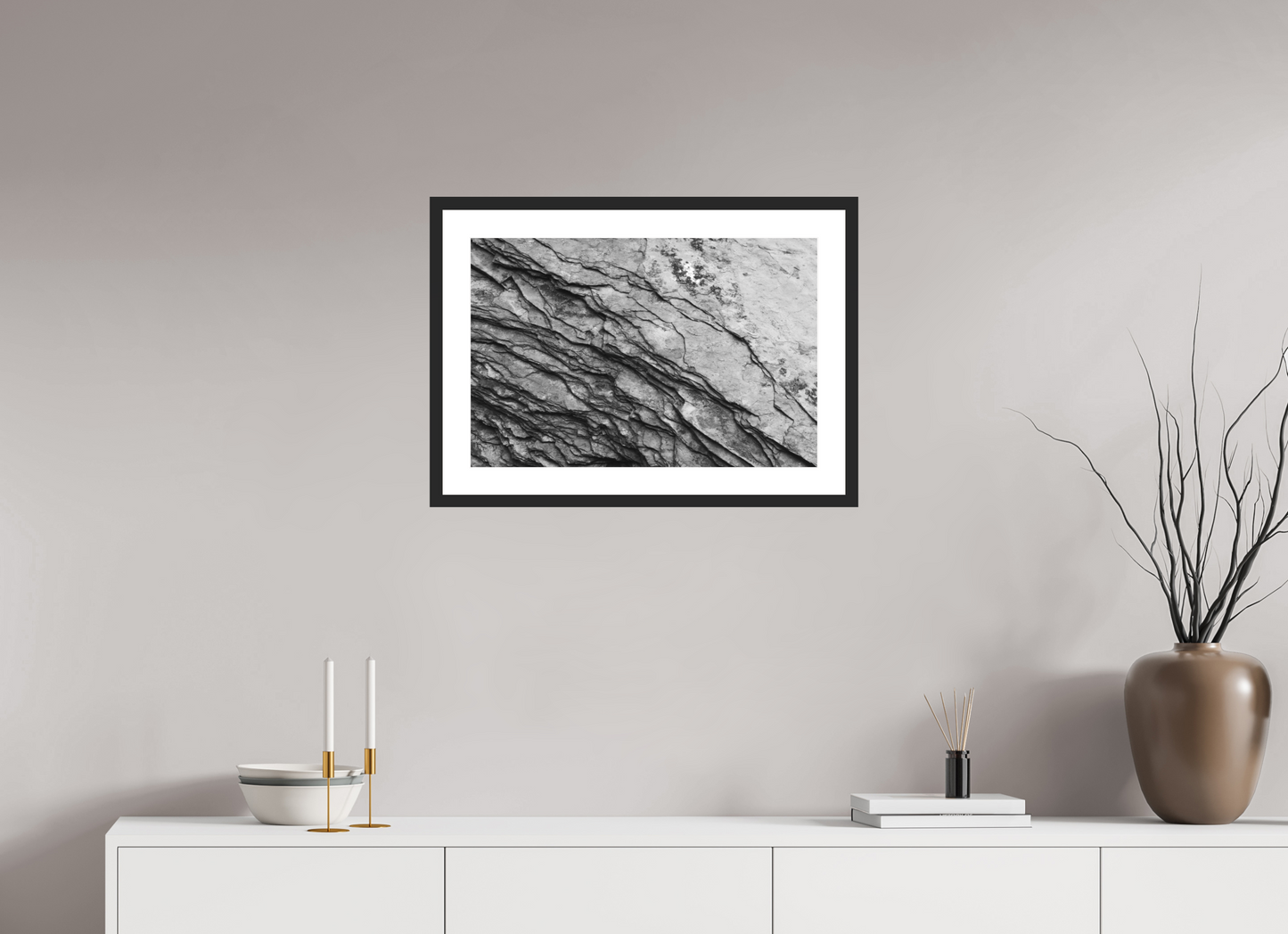 Crust - Schwarzweiß-Fotografie, Naheinstellung - Hochwertiger Abzug in Galeriequalität