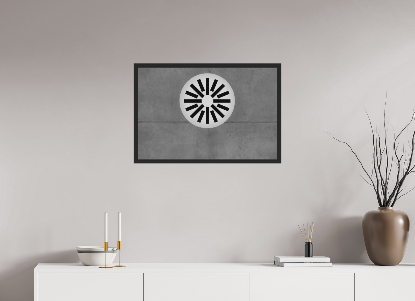Breathe - Minimalistische Schwarzweiß-Fotografie, Nahaufnahme - Hochwertiger Abzug in Galeriequalität