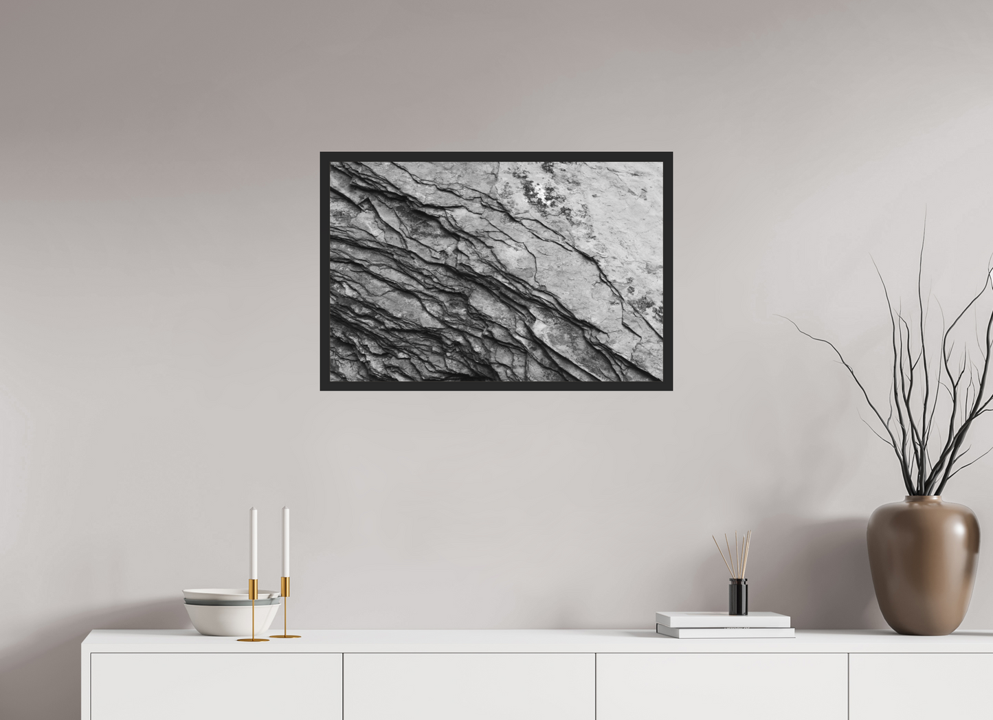 Crust - Schwarzweiß-Fotografie, Naheinstellung - Hochwertiger Abzug in Galeriequalität