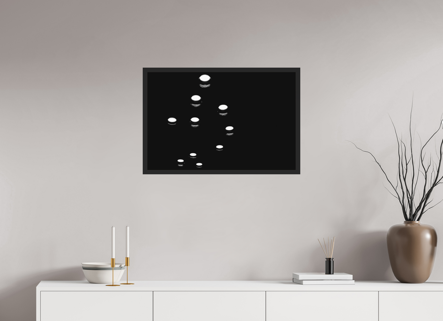 Fleet - Abstrakte Schwarzweiß-Fotografie - Hochwertiger Abzug in Galeriequalität