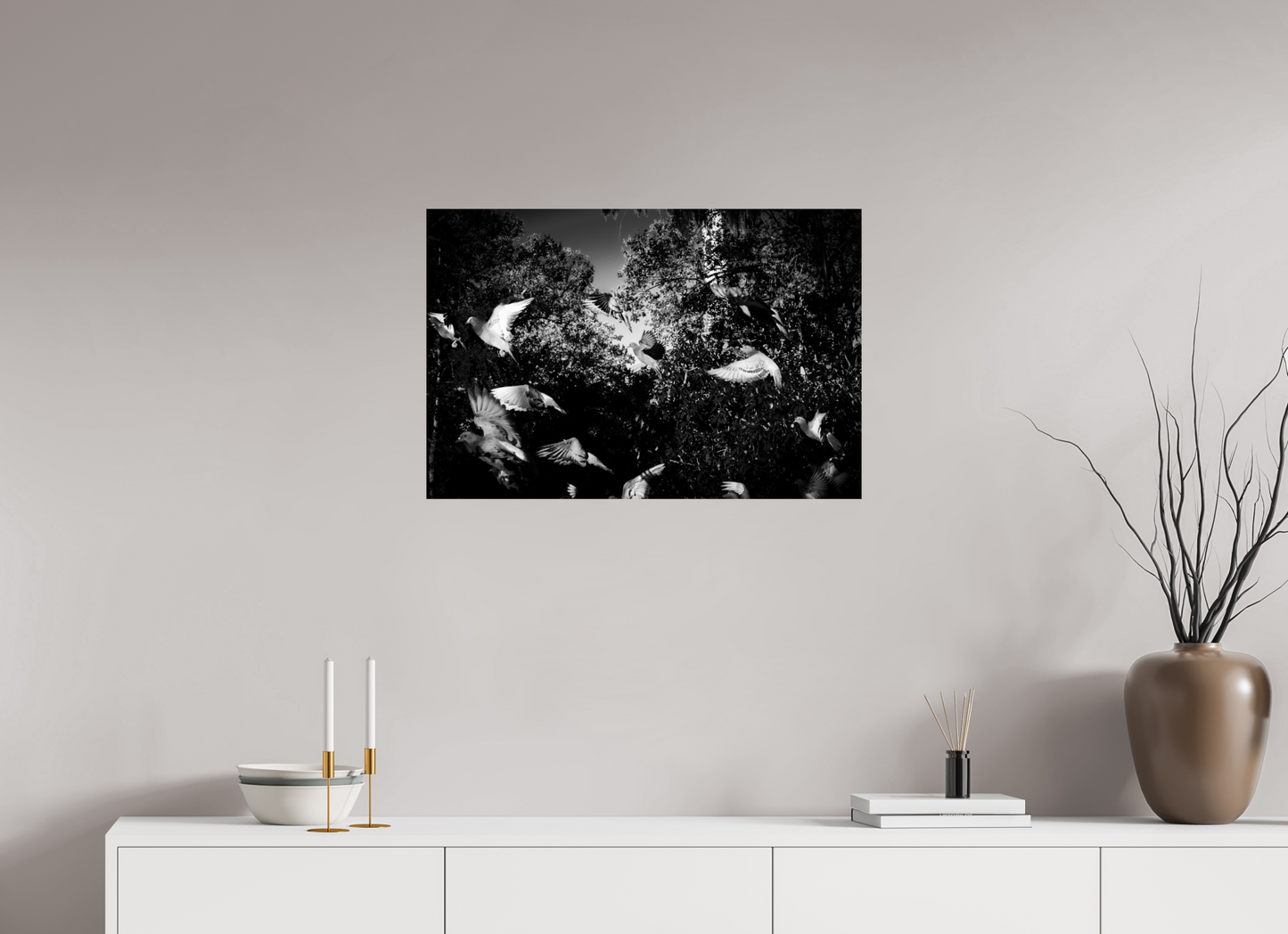 Poultry - Schwarzweiß-Tierfotografie - Hochwertiger Abzug in Galeriequalität