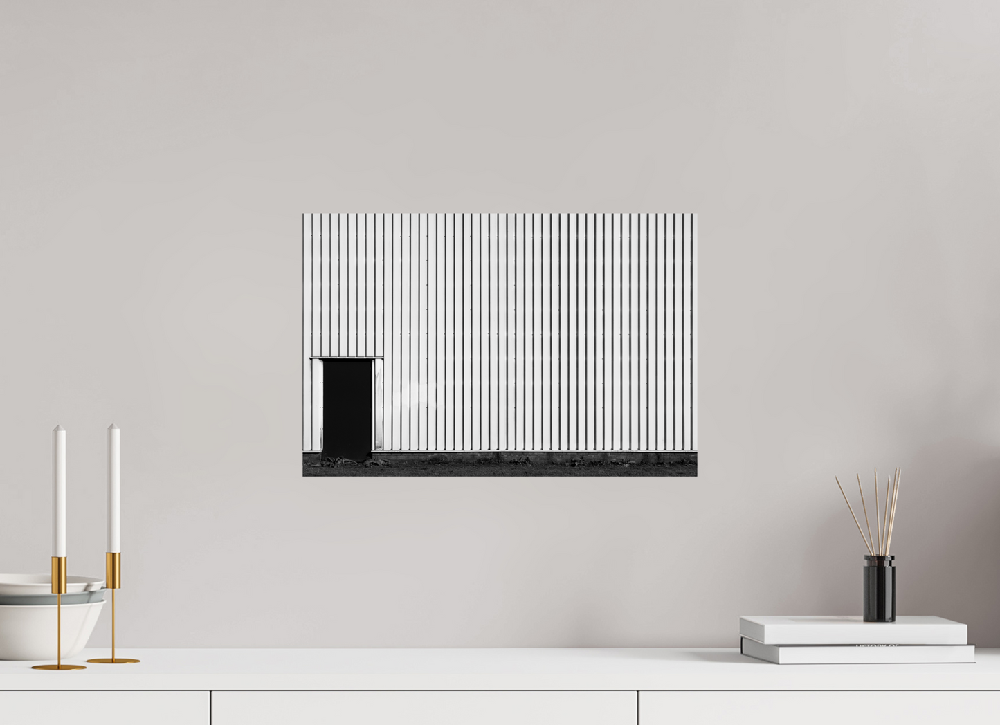 Disobedience - Minimalistische Schwarzweiß-Fotografie - Hochwertiger Abzug in Galeriequalität